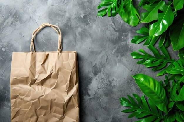 Torebki papierowe szare z makulatury o pojemności od 1kg do 10kg w codziennym zastosowaniu